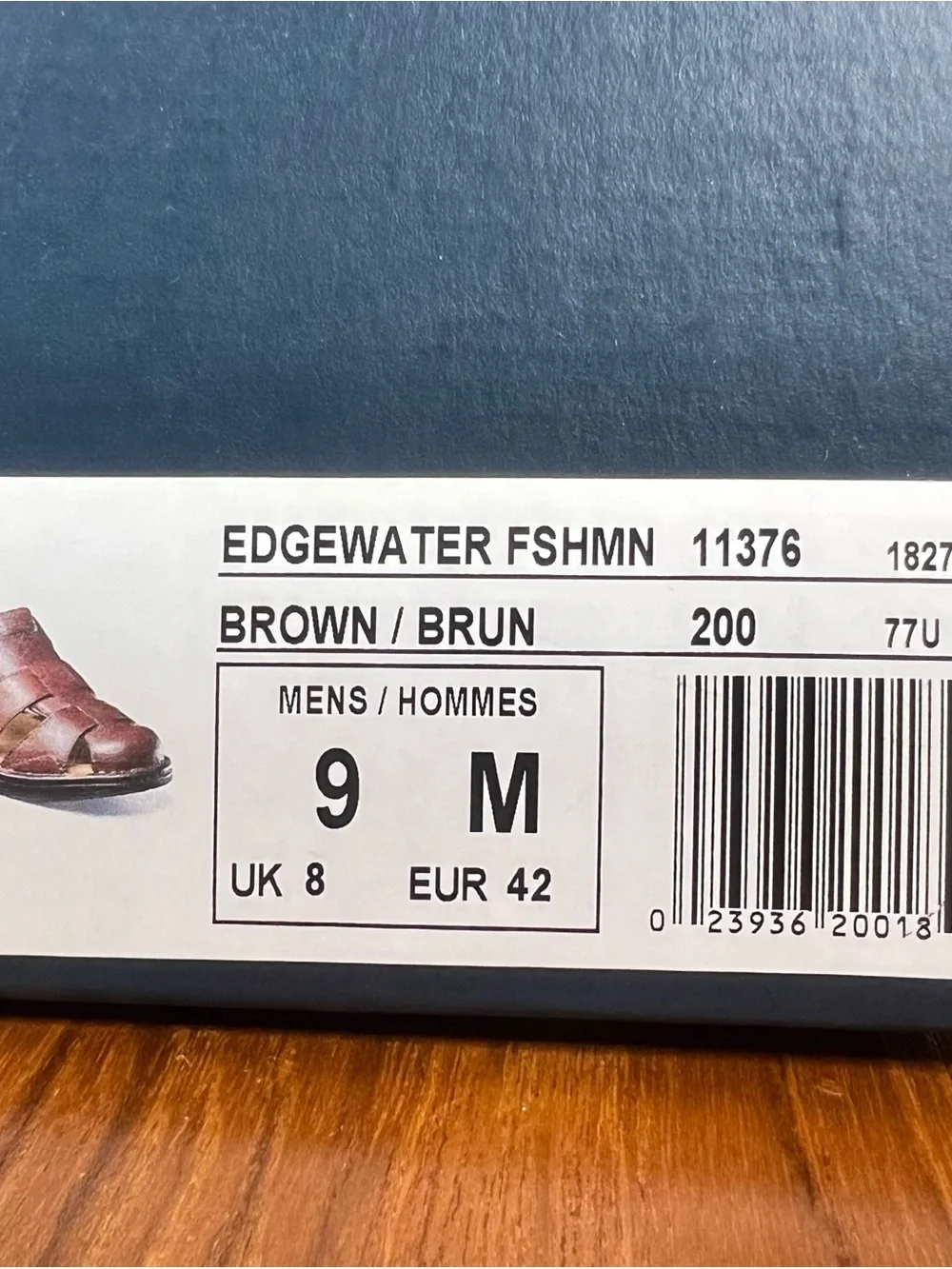 Florsheim Edgewater Fisherman Brown Leather Sandals NWB Men's Size 9M